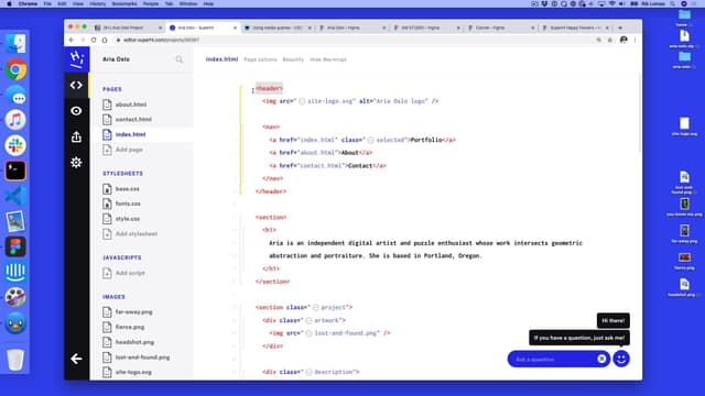 What do we need to fix • Plan, Design + Code Your First Website • SuperHi
