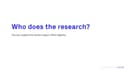 How to Facilitate Research