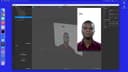 Adding 2d text to a face tracker