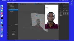 Adding 2d text to a face tracker