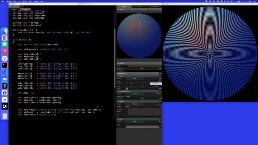Adding a scroll uniform to pick palettes