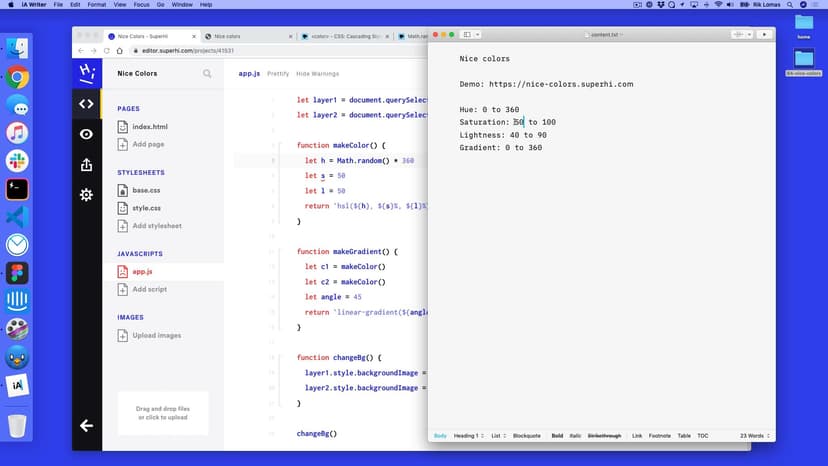 Adding randomness on page load