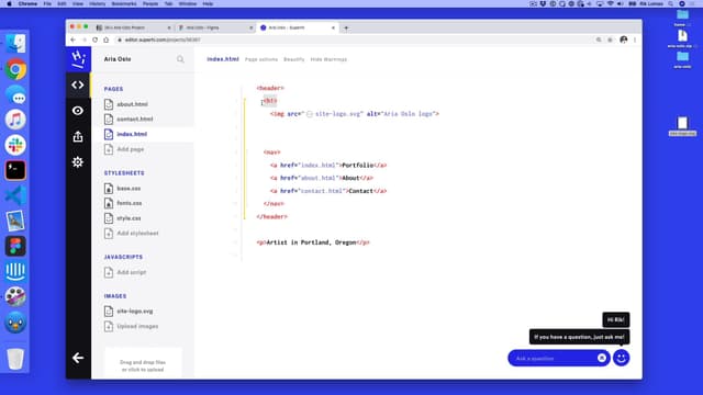 Adding typography with Google Fonts • Plan, Design + Code Your First ...