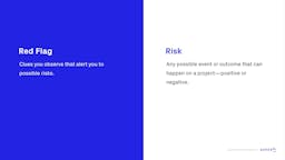 Risks and Red Flags