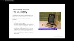 A Brief History of the Graphic User Interface