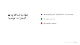 Why does Scope Creep Happen?