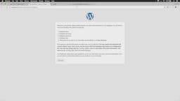 Creating our database + installing WordPress