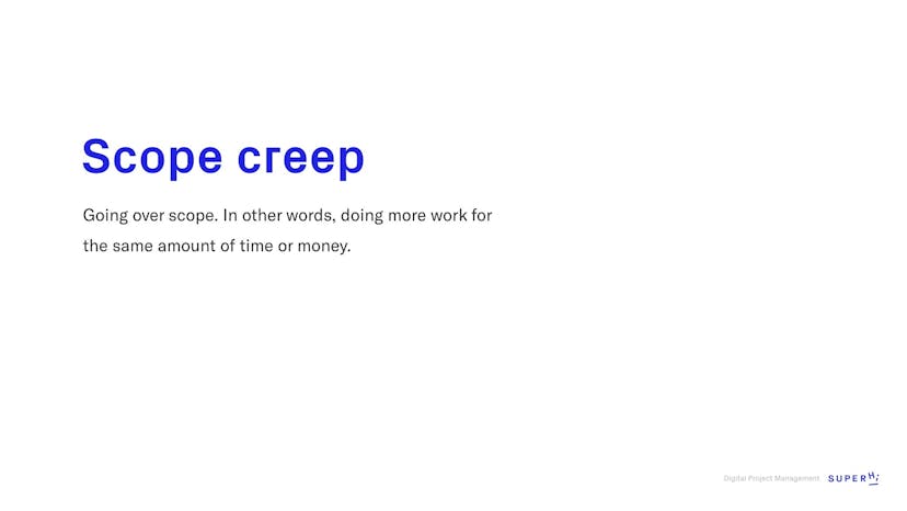 What is Scope Creep?